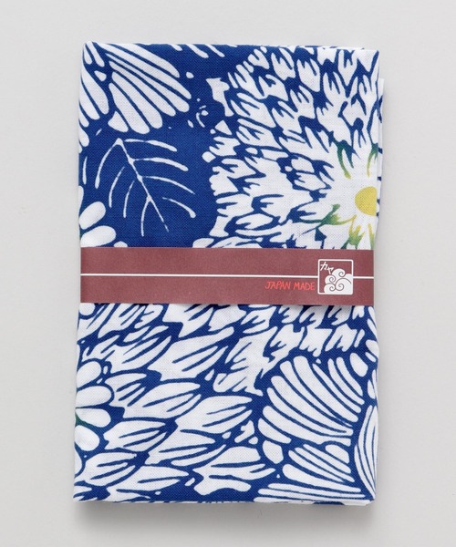 カヤ(カヤ)の「【カヤ】注染手ぬぐい 菊爛(ハンカチ/ハンドタオル・レディース・ネイビー/ホワイト系その他・FREE)」の4枚目の写真