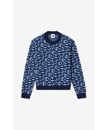 KENZO ニットセーター ブルー（青）系 M KENZO(ケンゾー) ニット・セーター(メンズ