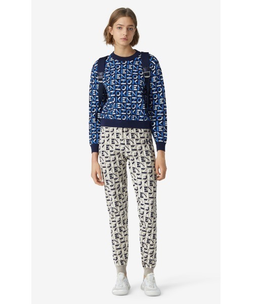 KENZO ハタンシャカトニットミニスカト FE62JU4603CA 02 KENZO(ケンゾー)の「Kenzo Sport スモールモノグラム