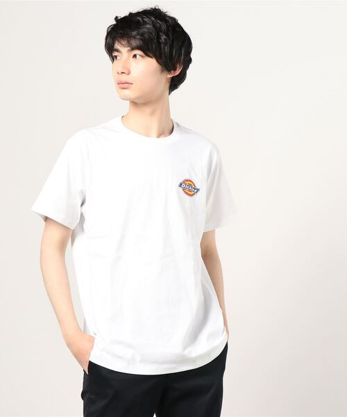 セール メンズ ワンポイント 半袖 Tシャツ 無地t Tシャツ カットソー Dickies ディッキーズ のファッション通販 Zozotown