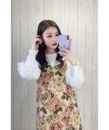 Paravion パラビオンのワンピース ドレス 花柄 ボタニカル柄 通販 Zozotown