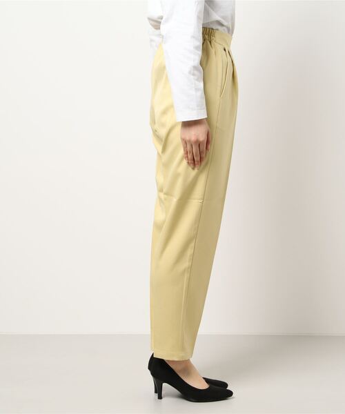 prose verse（プロズヴェール）の「T/PUセンタープレスパンツ（その他パンツ・レディース・ミント/イエロー/グレイッシュベージュ/ブラック/ブラウン/パープル・ﾌﾘ-）」の8枚目の写真