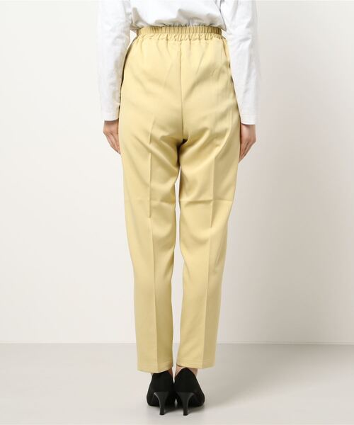 prose verse（プロズヴェール）の「T/PUセンタープレスパンツ（その他パンツ・レディース・ミント/イエロー/グレイッシュベージュ/ブラック/ブラウン/パープル・ﾌﾘ-）」の7枚目の写真