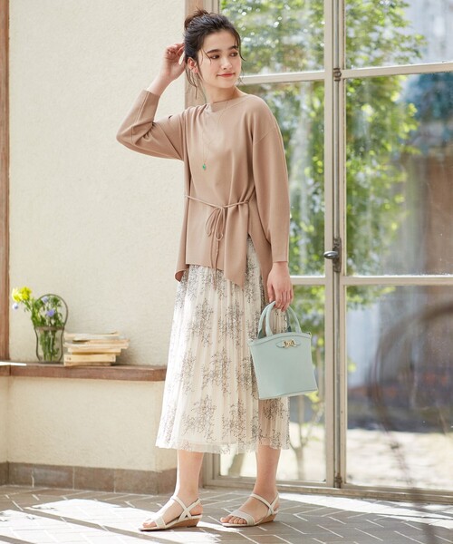 ANY SIS（エニィスィス）の「【洗える】2WAYレーシリバーシブル スカート Ⅱ（スカート・レディース・ライトグリーン系/アイボリー系・1/3/2）」の13枚目の写真