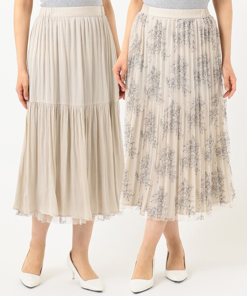 ANY SIS（エニィスィス）の「【洗える】2WAYレーシリバーシブル スカート Ⅱ（スカート・レディース・ライトグリーン系/アイボリー系・1/3/2）」の10枚目の写真