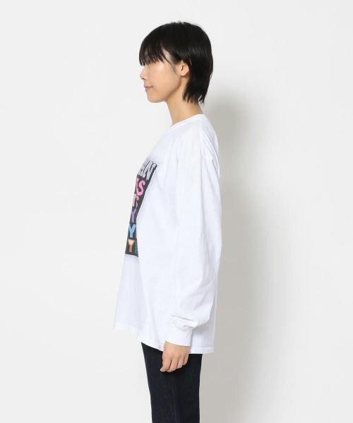 FUNG（ファング）の「FUNG/ファング　Basic L/S Tee yes（Tシャツ/カットソー・レディース・ホワイト・LARGE）」の5枚目の写真