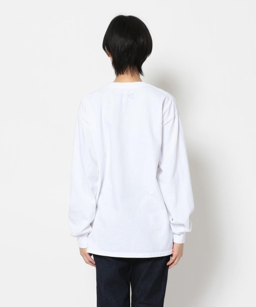 FUNG（ファング）の「FUNG/ファング　Basic L/S Tee yes（Tシャツ/カットソー・レディース・ホワイト・LARGE）」の6枚目の写真