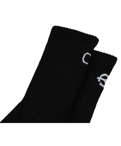 OY(オーワイ)の「『OY/オーワイ』BACK LOGO SOCKS/バックロゴ ソックス 靴下(ソックス/靴下・メンズ・ホワイト/ブラック・FREE)」の4枚目の写真