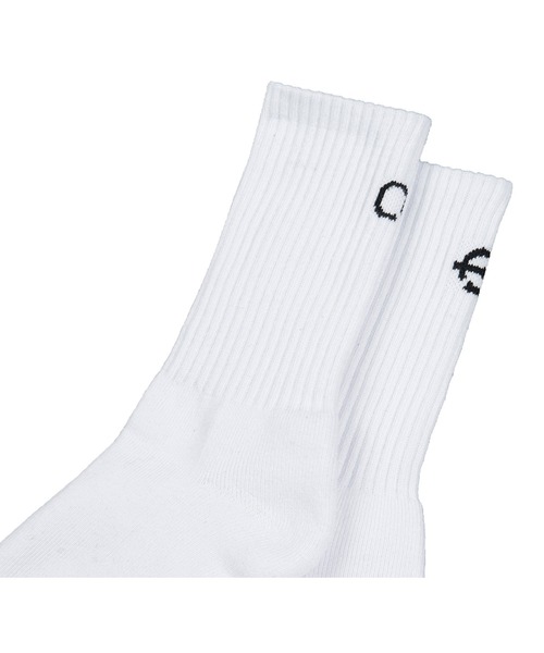 OY(オーワイ)の「『OY/オーワイ』BACK LOGO SOCKS/バックロゴ ソックス 靴下(ソックス/靴下・メンズ・ホワイト/ブラック・FREE)」の5枚目の写真