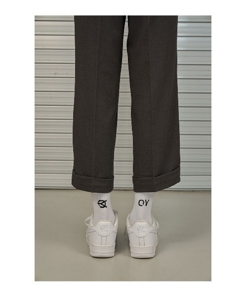 OY(オーワイ)の「『OY/オーワイ』BACK LOGO SOCKS/バックロゴ ソックス 靴下(ソックス/靴下・メンズ・ホワイト/ブラック・FREE)」の7枚目の写真