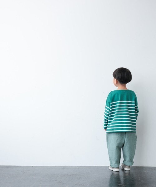 LOWRYS FARM（ローリーズファーム）の「メンアサワイドテーパードパンツ　936647（その他パンツ・キッズ・ブラック/オレンジ/グリーン/ドット・110/120/130）」の11枚目の写真