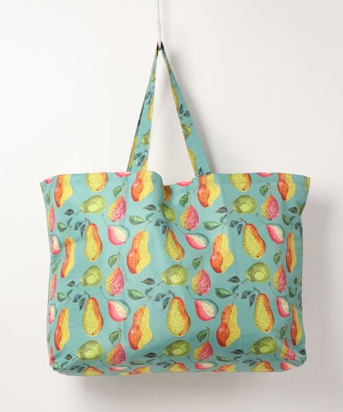 Nathalie Lete(ナタリーレテ)の「Nathalie Lete/Pocketable Eco Bag(エコバッグ/サブバッグ・レディース・グリーン系/ホワイト系/ピンク系2/ピンク系/パープル系/イエロー系/グリーン系2/グレー系/ブラック系/ブラック系2・FREE)」の17枚目の写真
