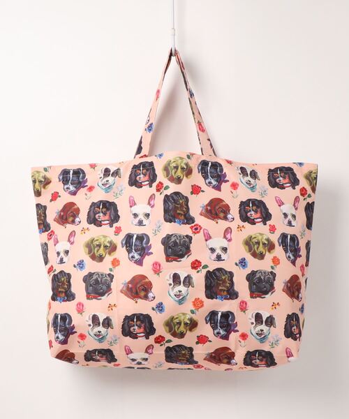Nathalie Lete(ナタリーレテ)の「Nathalie Lete/Pocketable Eco Bag(エコバッグ/サブバッグ・レディース・グリーン系/ホワイト系/ピンク系2/ピンク系/パープル系/イエロー系/グリーン系2/グレー系/ブラック系/ブラック系2・FREE)」の18枚目の写真