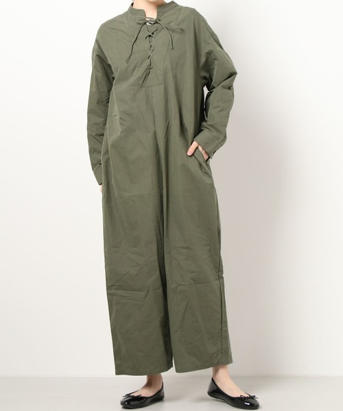 RNA-N（アールエヌエーエヌ）の「O0635 レースアップオールインワン（つなぎ/オールインワン・レディース・ネイビー/カーキ/オフホワイト・MEDIUM）」の21枚目の写真