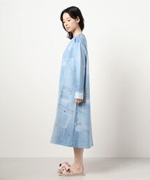 ツモリチサトスリープ デニム風ルームワンピース ルームウェア L tsumori chisato SLEEP（ツモリチサト スリープ）の「【ルーム