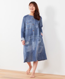 tsumori chisato sleep デニム風ルームウェア L tsumori chisato SLEEP（ツモリチサト スリープ）の「【ルーム