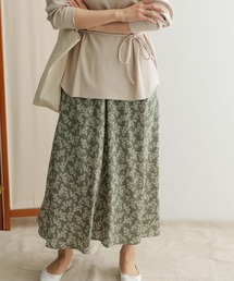 URBAN RESEARCH DOORS | 小花柄ギャザーフレアスカート(スカート)