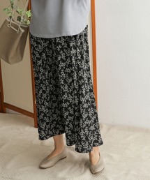 URBAN RESEARCH DOORS | 小花柄ギャザーフレアスカート(スカート)