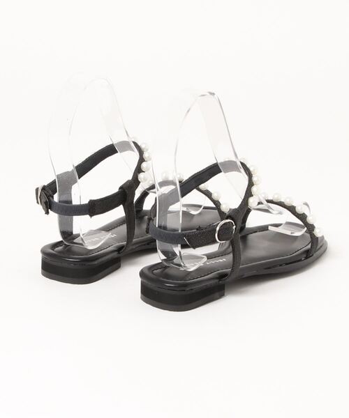 JELLY BEANS（ジェリービーンズ）の「コットンパール付きサンダル(215-30008)JELLY BEANS(ジェリービーンズ)（サンダル・レディース・ラベンダー/グレイッシュベージュ/ブラック・L/M/S）」の20枚目の写真