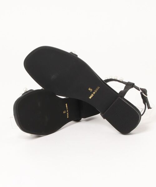 JELLY BEANS（ジェリービーンズ）の「コットンパール付きサンダル(215-30008)JELLY BEANS(ジェリービーンズ)（サンダル・レディース・ラベンダー/グレイッシュベージュ/ブラック・L/M/S）」の21枚目の写真