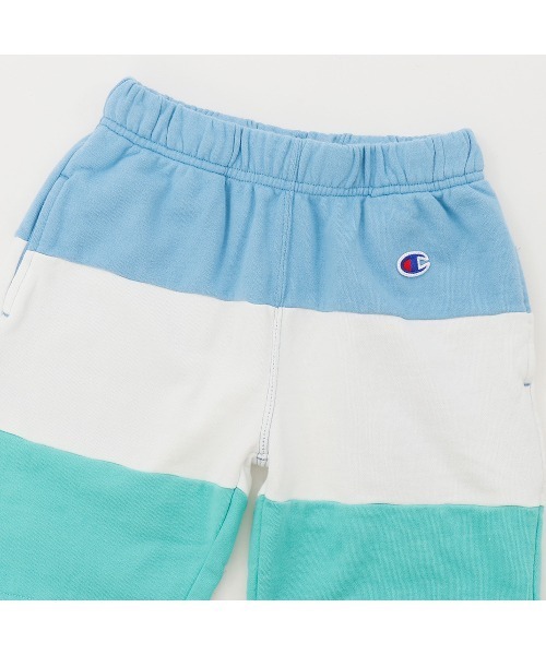 Champion（チャンピオン）の「【Champion/チャンピオン】キッズ キャンパス スウェットショーツ（スウェットパンツ・キッズ・グリーン/サックスブルー/オレンジ・110/130/100/120/140）」の15枚目の写真