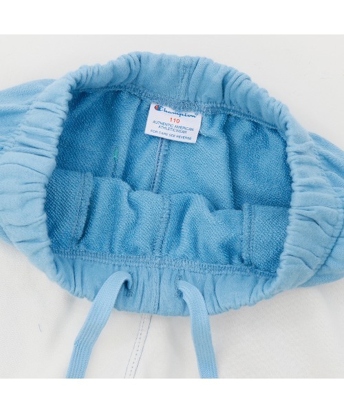 Champion（チャンピオン）の「【Champion/チャンピオン】キッズ キャンパス スウェットショーツ（スウェットパンツ・キッズ・グリーン/サックスブルー/オレンジ・110/130/100/120/140）」の16枚目の写真