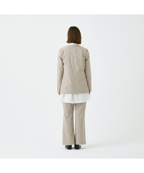 CHRONE(クロネ)の「CHRONE borderless straight trousers -female-(スラックス・レディース・ブラック/ベージュ/ネイビー・S/M/L)」の13枚目の写真