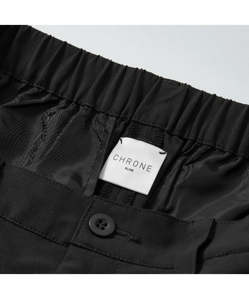 CHRONE(クロネ)の「CHRONE borderless straight trousers -female-(スラックス・レディース・ブラック/ベージュ/ネイビー・S/M/L)」の12枚目の写真