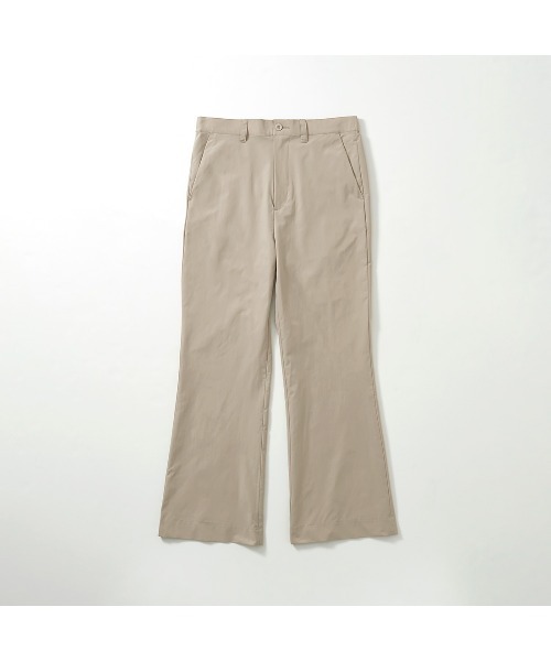 CHRONE(クロネ)の「CHRONE borderless straight trousers -female-(スラックス・レディース・ブラック/ベージュ/ネイビー・S/M/L)」の16枚目の写真