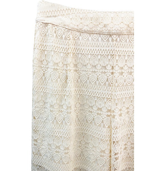 NOMAE（ノーマエ）の「【NOMAE】レースフレアPT（その他パンツ・レディース・アイボリー/ブラック/ホワイト/ライトブラウン・FREE）」の8枚目の写真