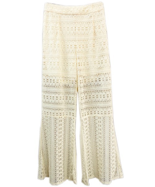 NOMAE（ノーマエ）の「【NOMAE】レースフレアPT（その他パンツ・レディース・アイボリー/ブラック/ホワイト/ライトブラウン・FREE）」の22枚目の写真