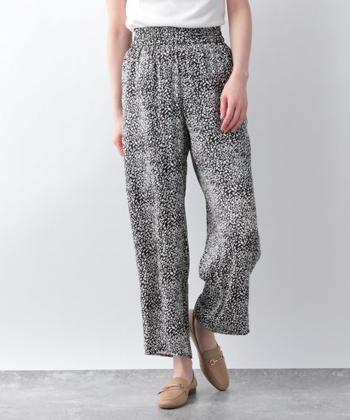 GLOBAL WORK（グローバルワーク）の「サテンリラックス柄イージー/942422（その他パンツ・レディース・ネイビー/ブラック系その他/ベージュ系その他/ダークブラウン・MEDIUM/LARGE）」の18枚目の写真