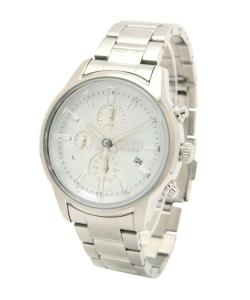 SEIKO（セイコー）の「Wired × BEAMS / Vol.18 SS クロノ（アナログ腕時計・メンズ・ブルー/シルバー・ONE SIZE）」の14枚目の写真