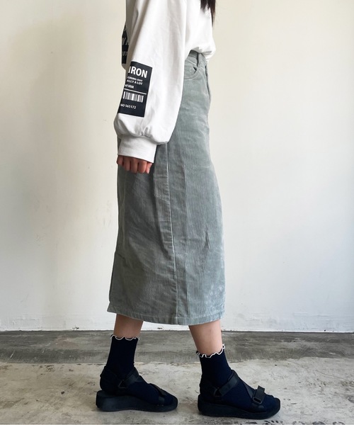 SHIZUTA（シズタ）の「SZT:キッズ&ジュニア＆レディース　メロウ フリル リブソックス 3足セット（ソックス/靴下・キッズ・グレー/ピンク/セージグリーン/ベージュ・M/L/LL）」の21枚目の写真