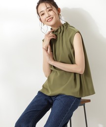 N.（N. Natural Beauty Basic） | 【追加生産】◆ペーパーバックノースリーブブラウス(シャツ/ブラウス)