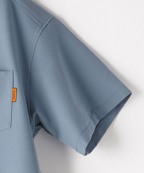 179/WG（イチナナキュウダブルジー）の「後ろ刺繍ボーリングシャツ（シャツ/ブラウス・レディース・グリーン/ブルー/ブラック/ベージュ・MEDIUM）」の22枚目の写真