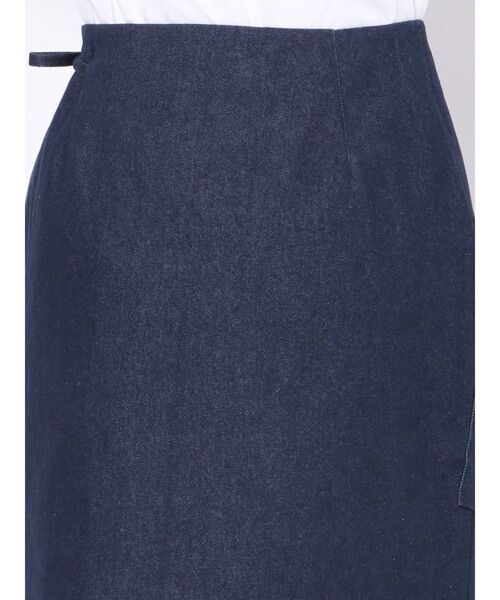 dazzlin（ダズリン）の「サイドポケットイレミニスカート（スカート・レディース・ベージュ/インディゴブルー・SMALL/MEDIUM）」の11枚目の写真