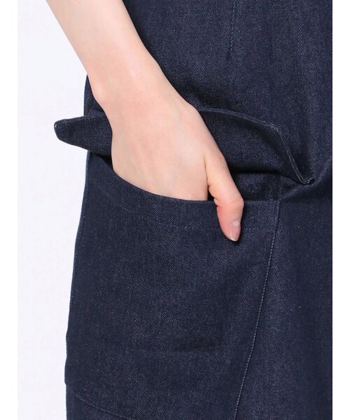 dazzlin（ダズリン）の「サイドポケットイレミニスカート（スカート・レディース・ベージュ/インディゴブルー・SMALL/MEDIUM）」の12枚目の写真