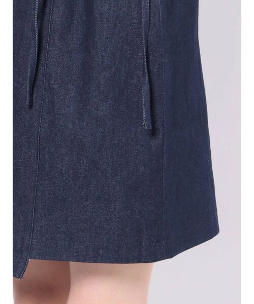 dazzlin（ダズリン）の「サイドポケットイレミニスカート（スカート・レディース・ベージュ/インディゴブルー・SMALL/MEDIUM）」の13枚目の写真