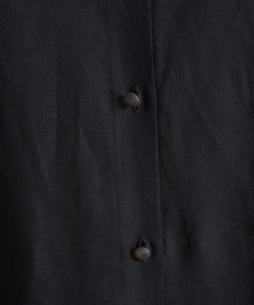 qualite（カリテ）の「レーヨンリネンシアーシャツ（シャツ/ブラウス・レディース・グリーン/キャメル/ブラック・フリー）」の18枚目の写真