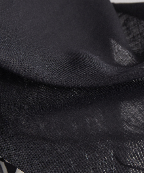 qualite（カリテ）の「レーヨンリネンシアーシャツ（シャツ/ブラウス・レディース・グリーン/キャメル/ブラック・フリー）」の20枚目の写真