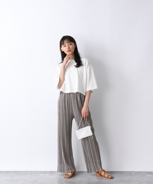 JEANASIS(ジーナシス)の「フェイクレザーポーチBAG/949144(ショルダーバッグ・レディース・ピンク/グリーン/ホワイト/ブラック・FREE)」の7枚目の写真