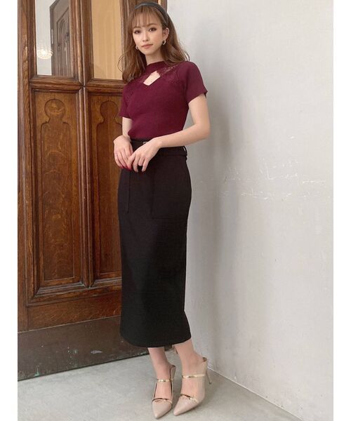 RESEXXY（リゼクシー）の「ゴールドポイントミュール（サンダル・レディース・ブラック/ベージュ/オフホワイト・SMALL/MEDIUM/LARGE）」の6枚目の写真