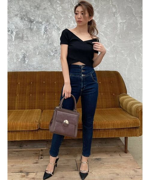 RESEXXY（リゼクシー）の「ゴールドポイントミュール（サンダル・レディース・ブラック/ベージュ/オフホワイト・SMALL/MEDIUM/LARGE）」の12枚目の写真