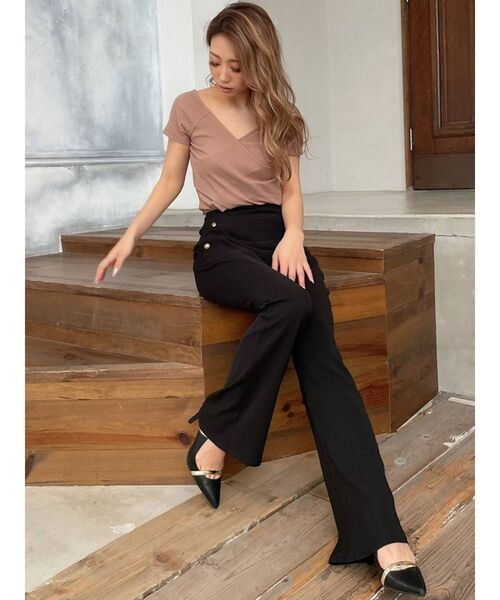 RESEXXY（リゼクシー）の「ゴールドポイントミュール（サンダル・レディース・ブラック/ベージュ/オフホワイト・SMALL/MEDIUM/LARGE）」の19枚目の写真