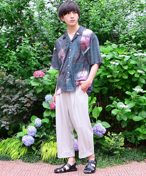 MinoriTY（マイノリティ）の「ゴッホ柄半袖開襟シャツ（シャツ/ブラウス・メンズ・D・M/L）」の4枚目の写真