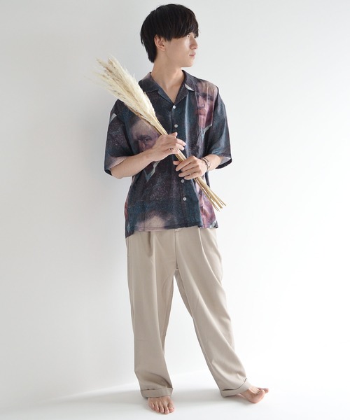 MinoriTY（マイノリティ）の「ゴッホ柄半袖開襟シャツ（シャツ/ブラウス・メンズ・D・M/L）」の5枚目の写真