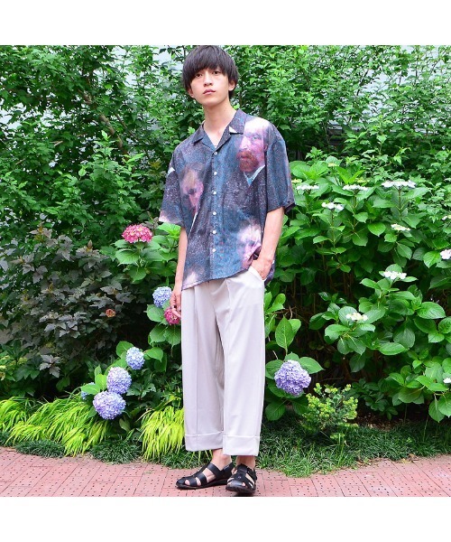 MinoriTY（マイノリティ）の「ゴッホ柄半袖開襟シャツ（シャツ/ブラウス・メンズ・D・M/L）」の14枚目の写真