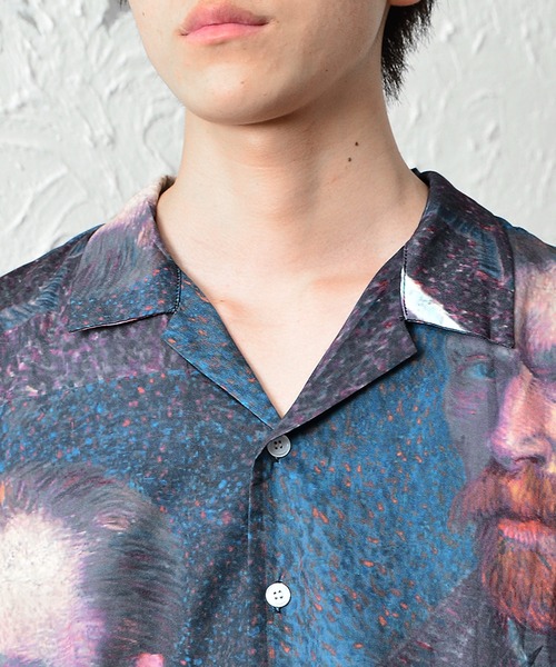 MinoriTY（マイノリティ）の「ゴッホ柄半袖開襟シャツ（シャツ/ブラウス・メンズ・D・M/L）」の15枚目の写真