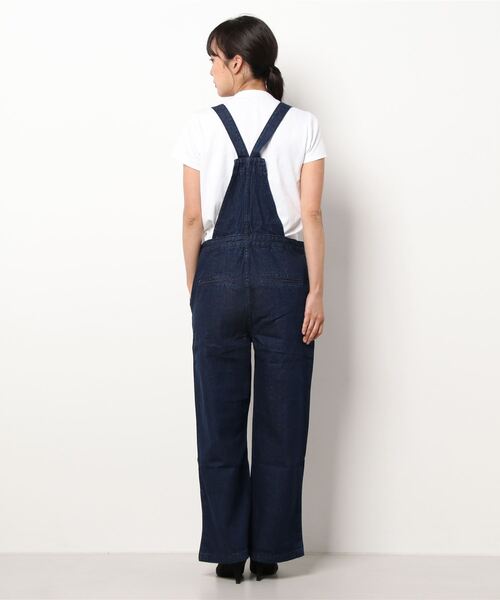 coca（coca）（コカ）の「セミワイドデニムベイカーサロペット（サロペット/オーバーオール・レディース・インディゴブルー・ONE SIZE）」の2枚目の写真